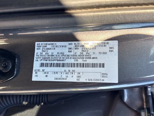 Used 2023 Ford F150 XLT w/ Equipment Group 302A High AWD/4WD image 23
