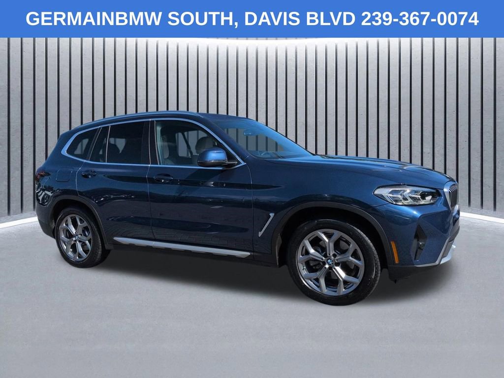 Certified 2022 BMW X3 sDrive30i w/ Convenience Package RWD image 3