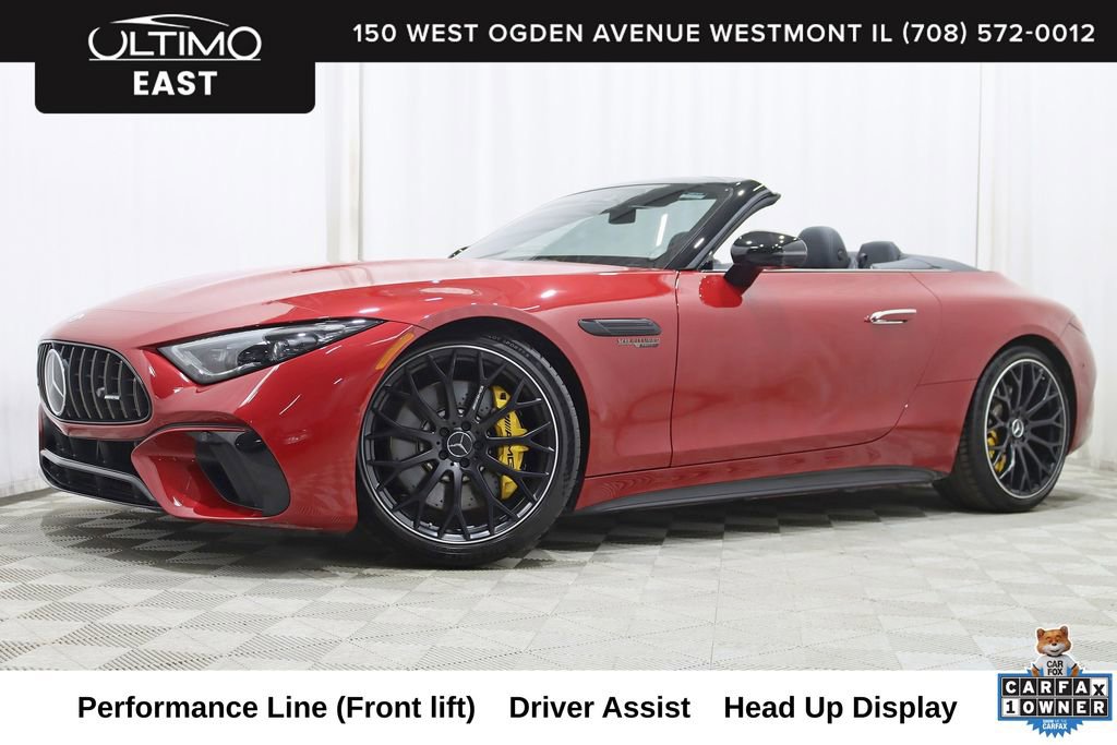 Used 2022 Mercedes-Benz SL 55 AMG 4MATIC image 1