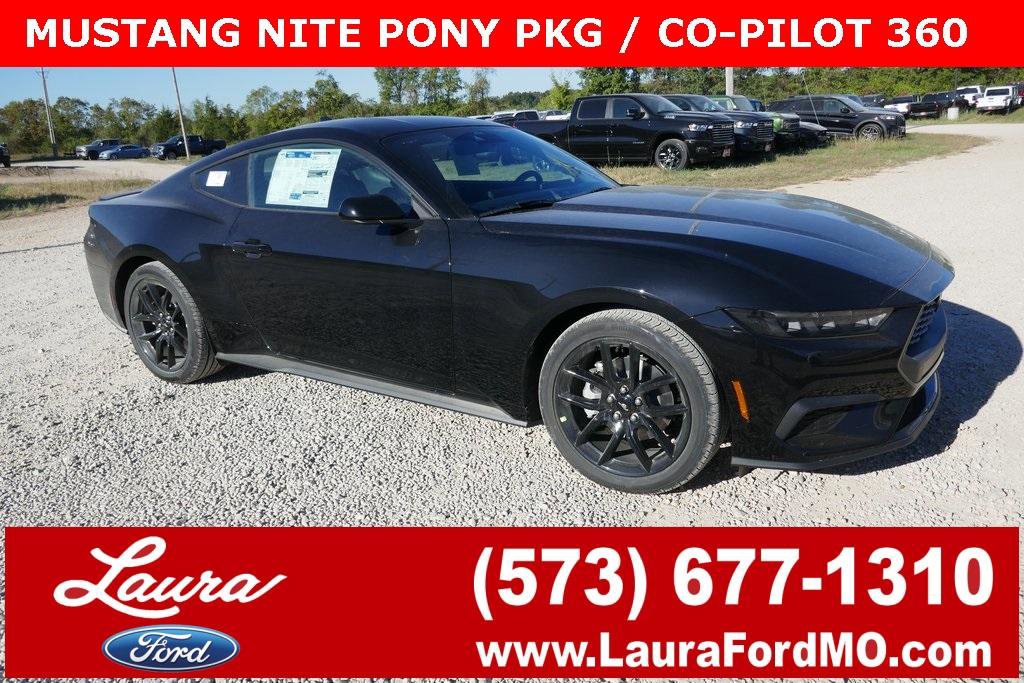New 2025 Ford Mustang Coupe w/ Mustang Nite Pony Package