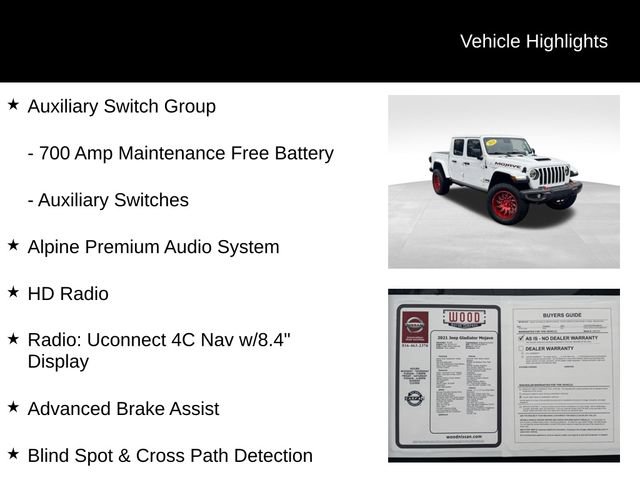Used 2021 Jeep Gladiator Mojave image 36