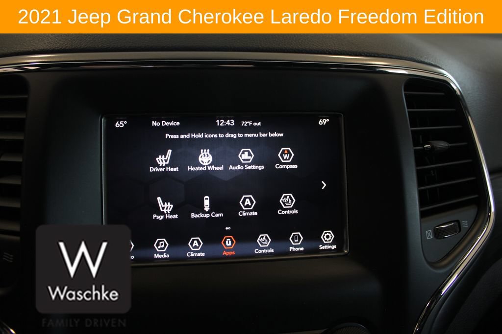 Used 2021 Jeep Grand Cherokee Freedom Edition AWD/4WD image 48
