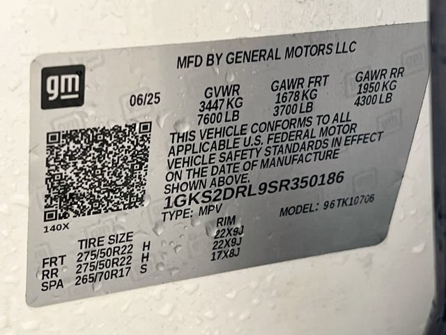 Used 2025 GMC Yukon Denali w/ Sun & Power Step Package AWD/4WD image 9