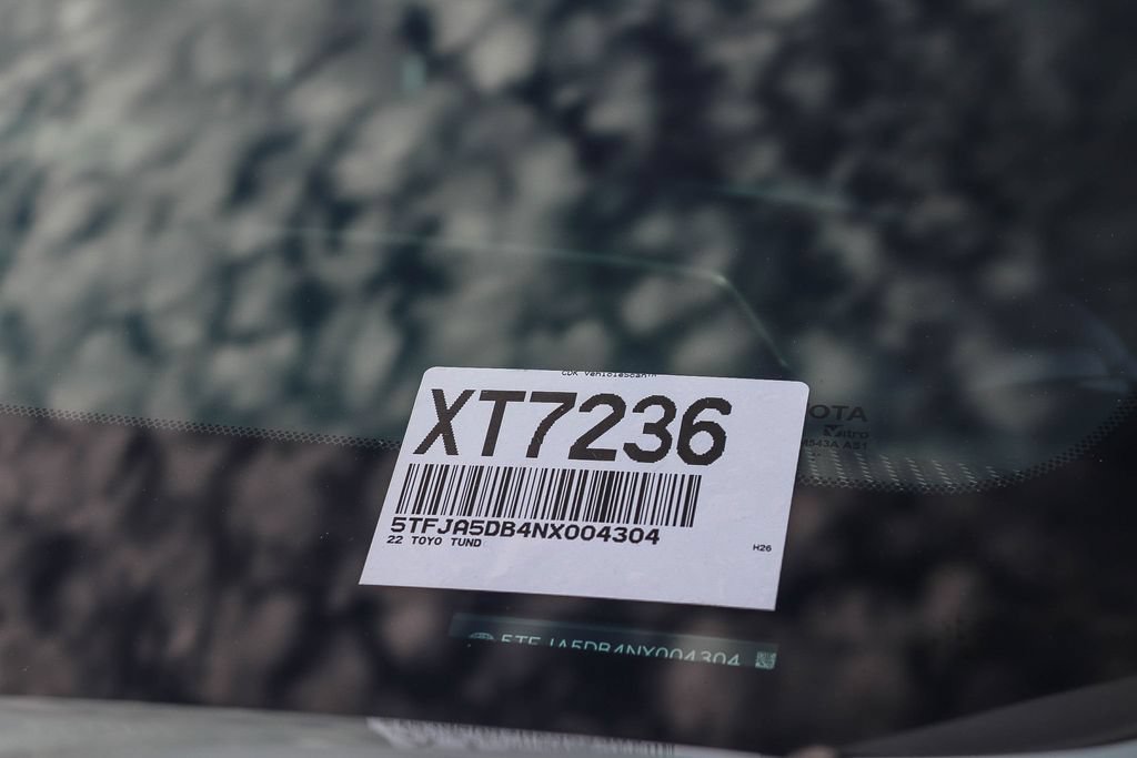 Used 2022 Toyota Tundra Limited w/ TRD Off-Road Package AWD/4WD image 30