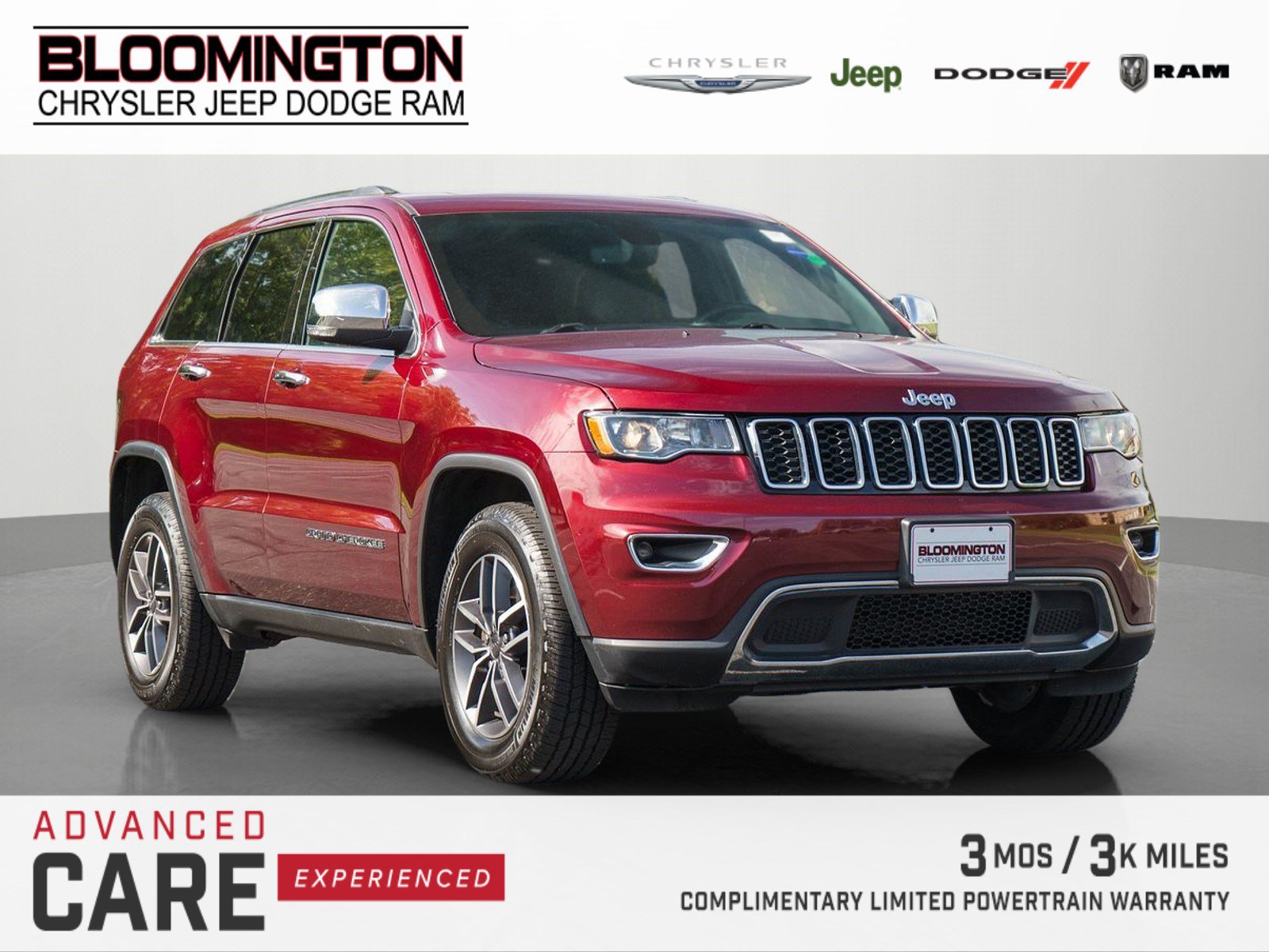 Used 2020 Jeep Grand Cherokee Limited w/ Trailer Tow Group IV AWD/4WD image 1
