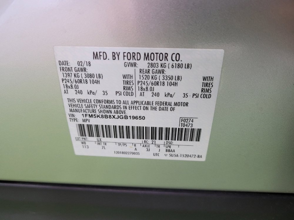 Used 2018 Ford Explorer 4WD image 33
