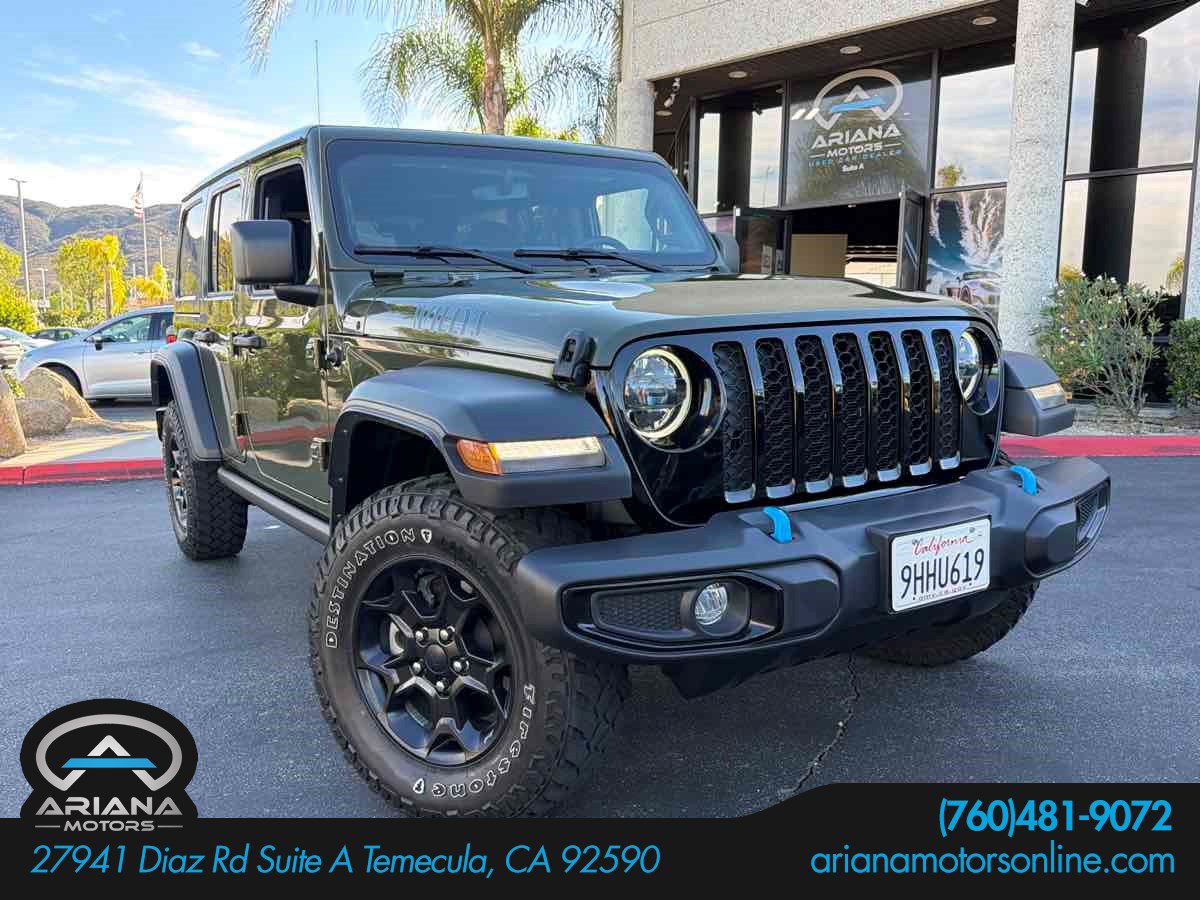 Used 2023 Jeep Wrangler Unlimited w/ 8.4" Radio Group
