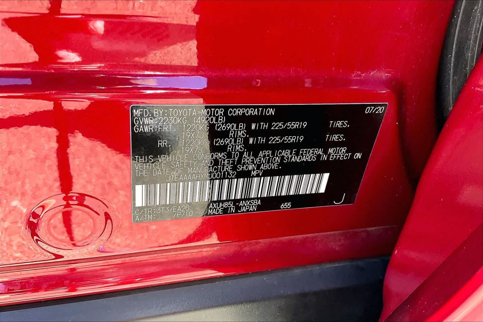 Used 2021 Toyota Venza Limited w/ Advanced Technology Package AWD/4WD image 36