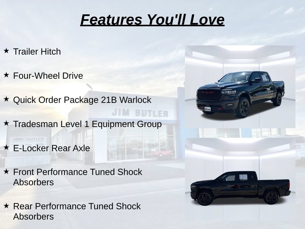 Used 2025 RAM 1500 Warlock AWD/4WD image 18