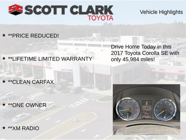 Used 2017 Toyota Corolla SE w/ SE Premium Package FWD image 11