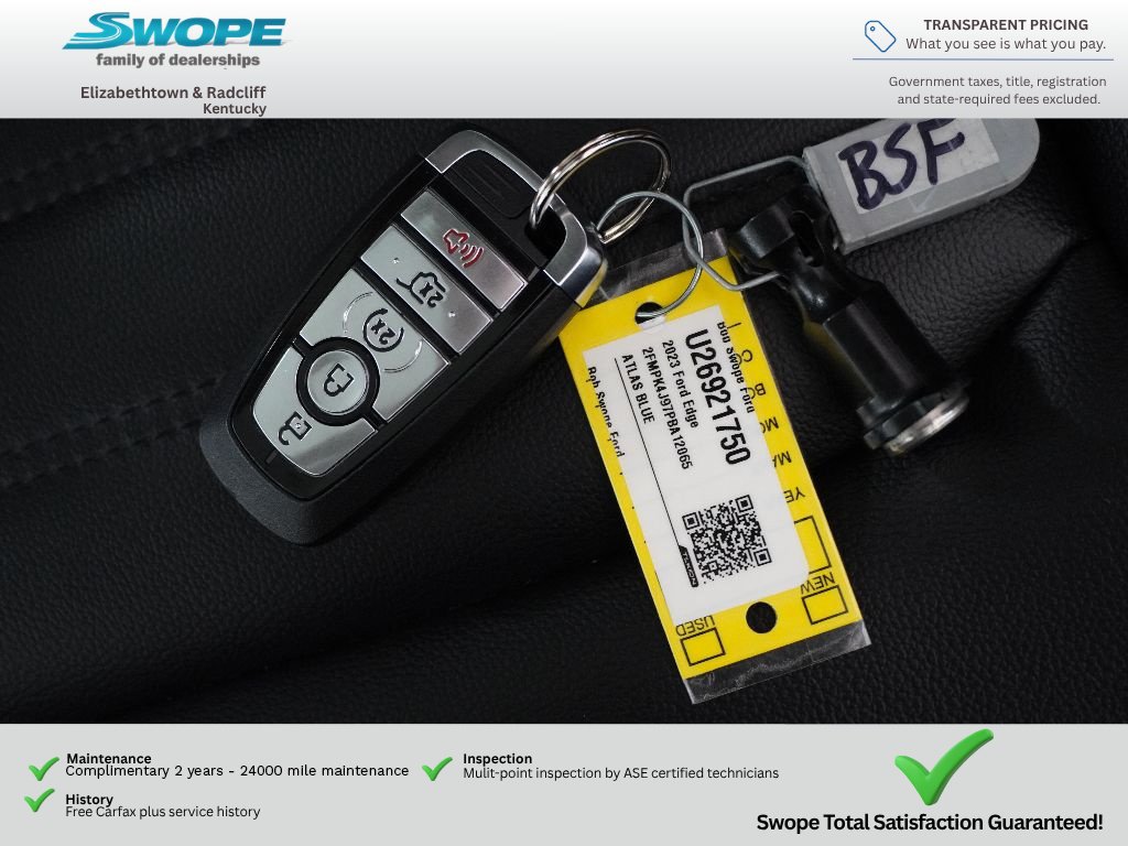 Certified 2023 Ford Edge SEL w/ Convenience Package AWD/4WD image 37