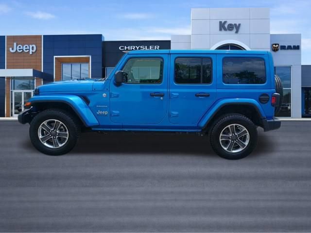 Used 2023 Jeep Wrangler Unlimited Sahara AWD/4WD image 2
