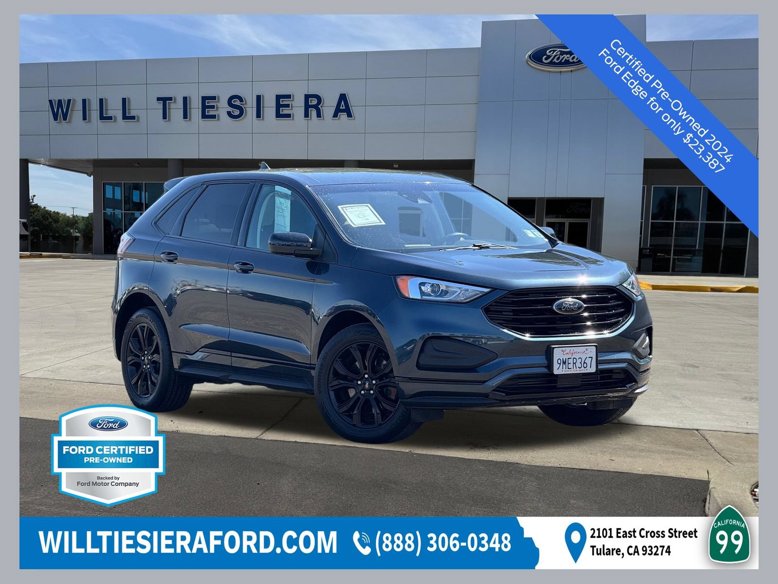 Used 2024 Ford Edge SE w/ Black Appearance Package