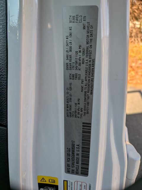 Certified 2021 Jeep Wrangler Unlimited Sport image 35