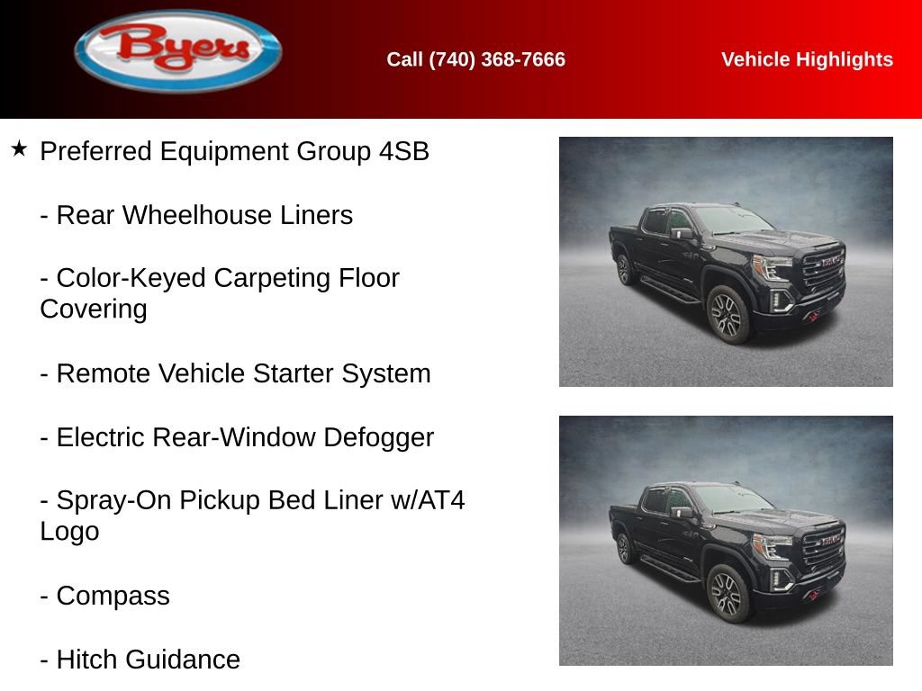 Used 2019 GMC Sierra 1500 AT4 w/ AT4 Premium Package AWD/4WD image 12