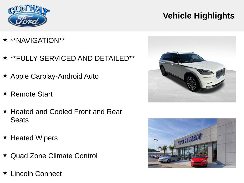 Used 2021 Lincoln Aviator Reserve w/ Equipment Group 201A image 8