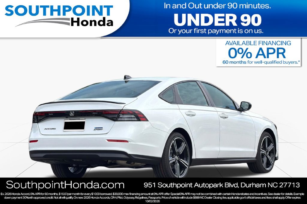 New 2026 Honda Accord Sport image 3
