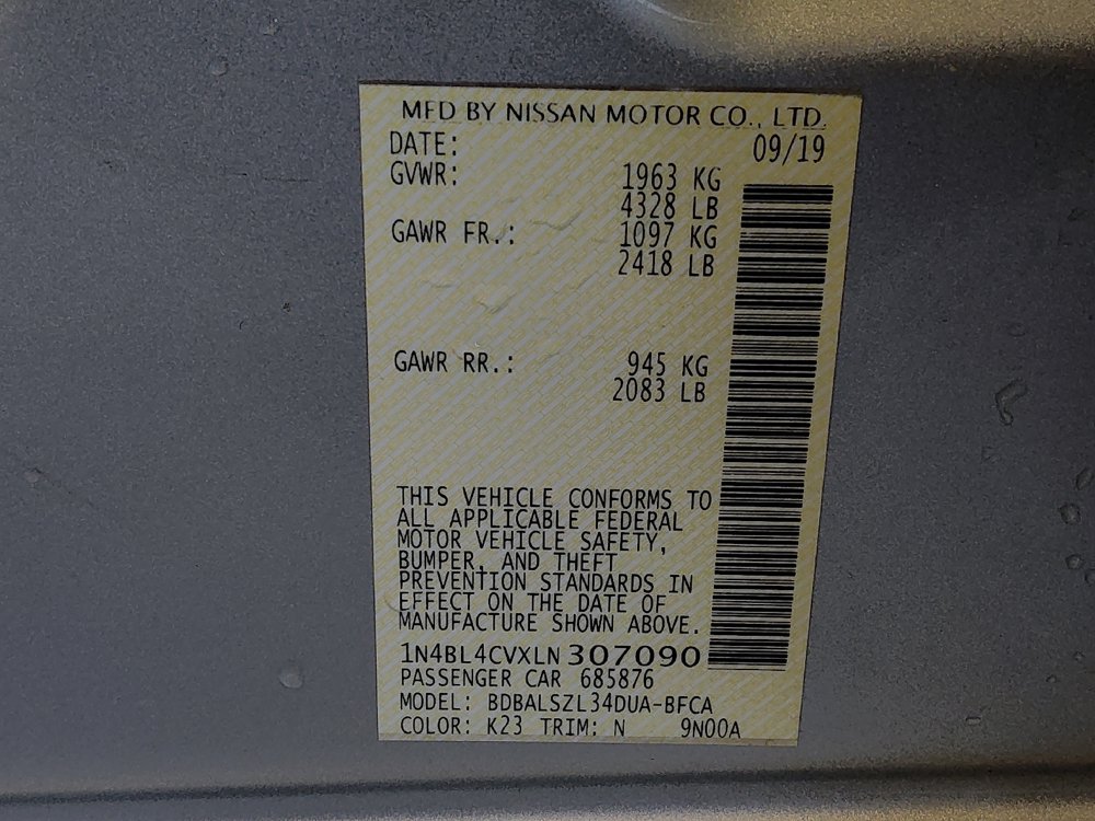 Used 2020 Nissan Altima 2.5 SR FWD image 33