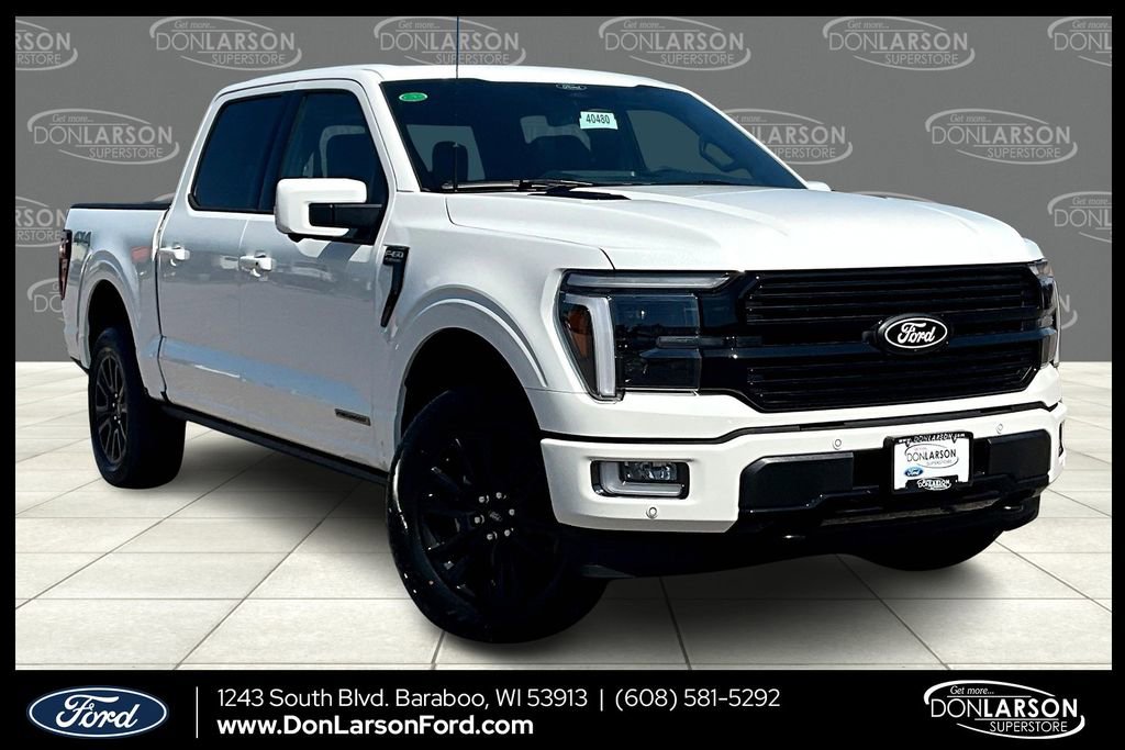 New 2025 Ford F150 Platinum w/ Equipment Group 702A High image 1