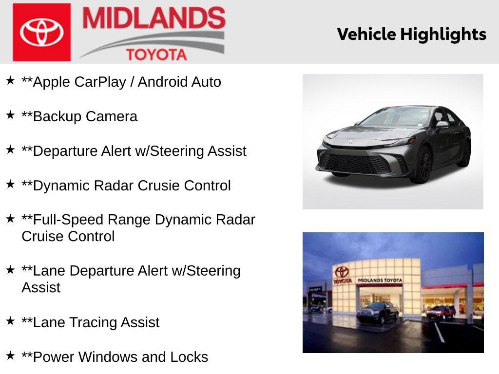 Used 2026 Toyota Camry SE w/ Multimedia Upgrade Package FWD video 2