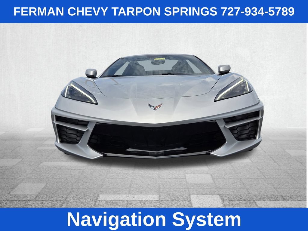 New 2027 Chevrolet Corvette Stingray Convertible w/ Chrome Exterior Badge Package RWD image 5