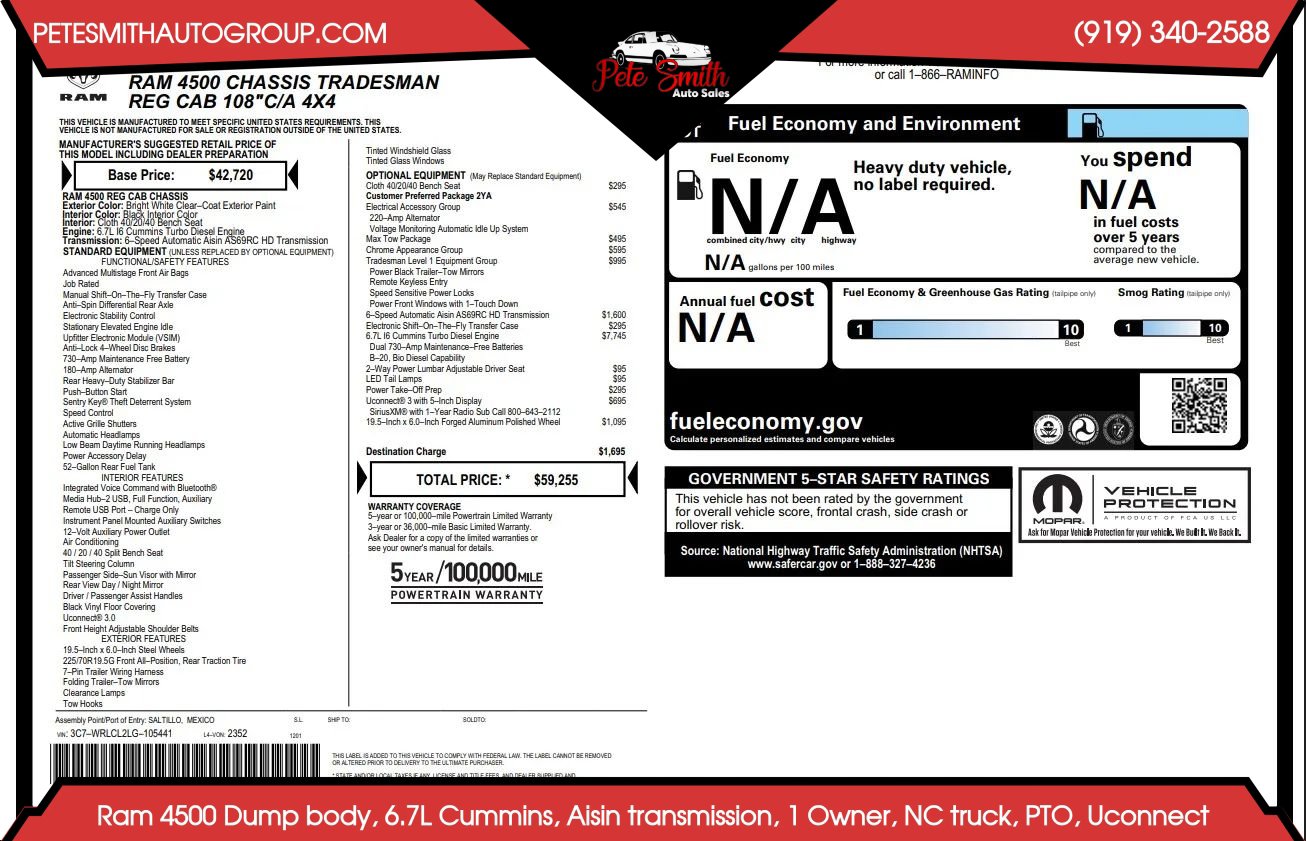 Used 2020 RAM 4500 Tradesman image 34