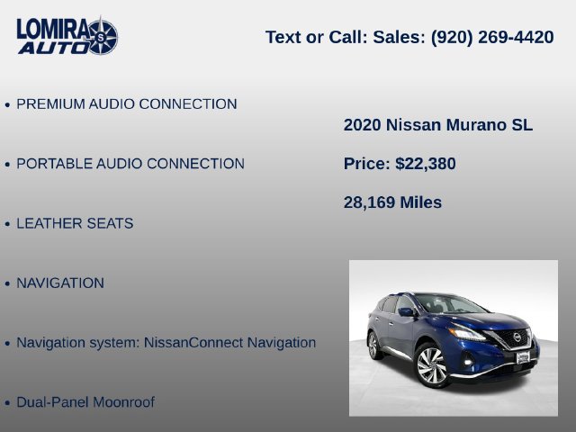Used 2020 Nissan Murano SL AWD/4WD image 21