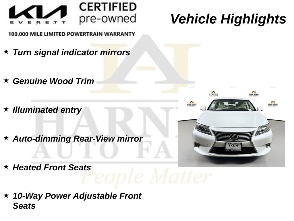 Used 2013 Lexus ES 350 w/ Premium Pkg FWD image 37