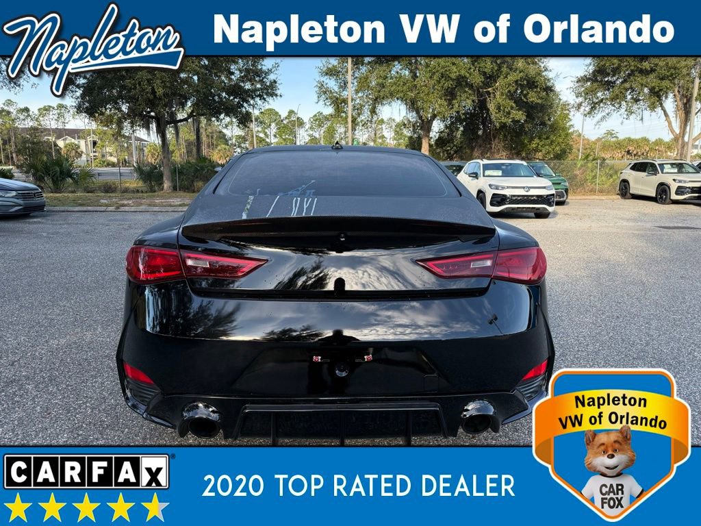 Used 2018 INFINITI Q60 3.0t Luxe image 9