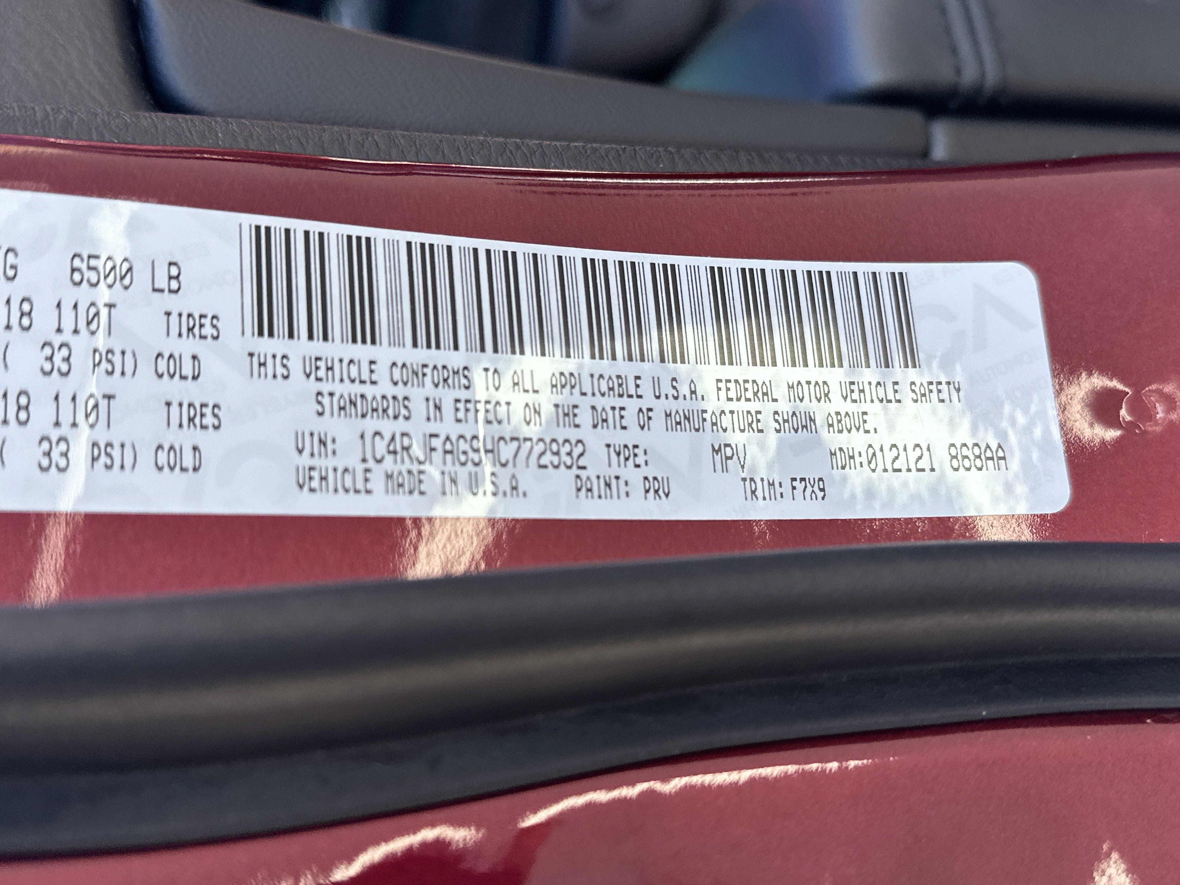 Used 2017 Jeep Grand Cherokee Laredo w/ Quick Order Package 23E image 28