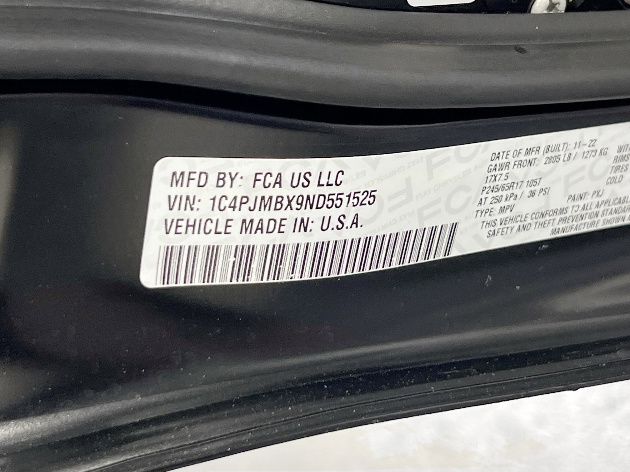 Used 2022 Jeep Cherokee Trailhawk AWD/4WD image 30