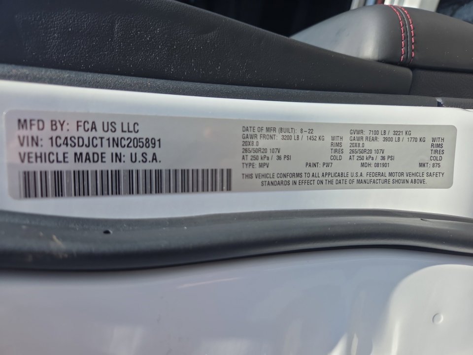 Used 2022 Dodge Durango R/T AWD/4WD image 38