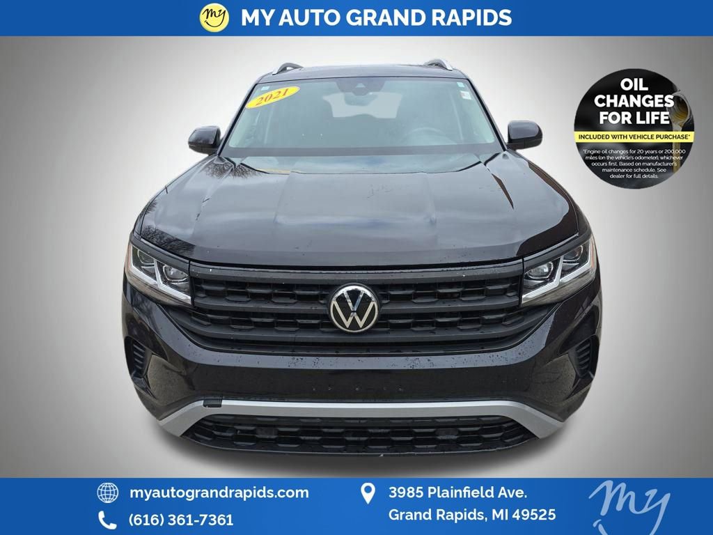 Used 2021 Volkswagen Atlas SEL w/ MDO Package (Bench Seat) AWD/4WD video 2