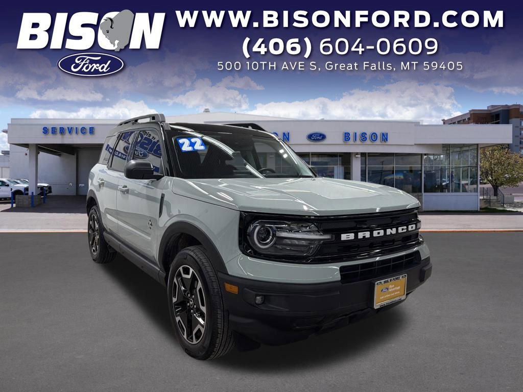 Certified 2022 Ford Bronco Sport Outer Banks w/ Tech Package AWD/4WD image 1