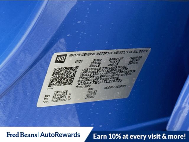 New 2026 Chevrolet Equinox RS w/ Convenience Package III image 21