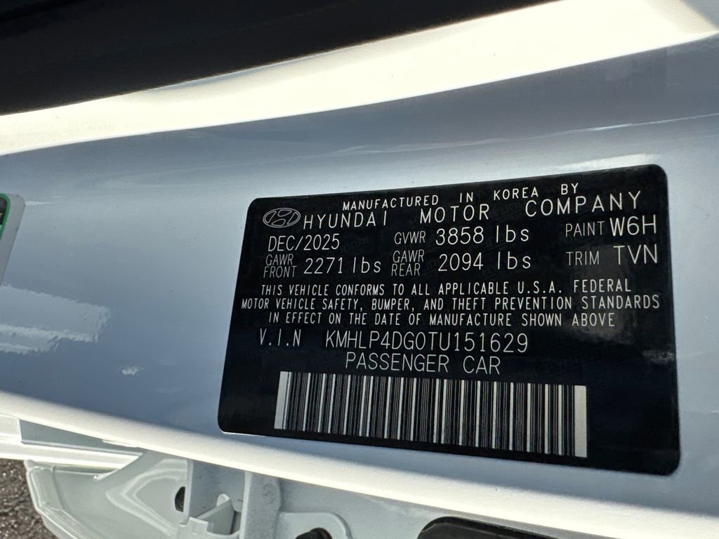 New 2026 Hyundai Elantra Limited w/ Cargo Package image 23