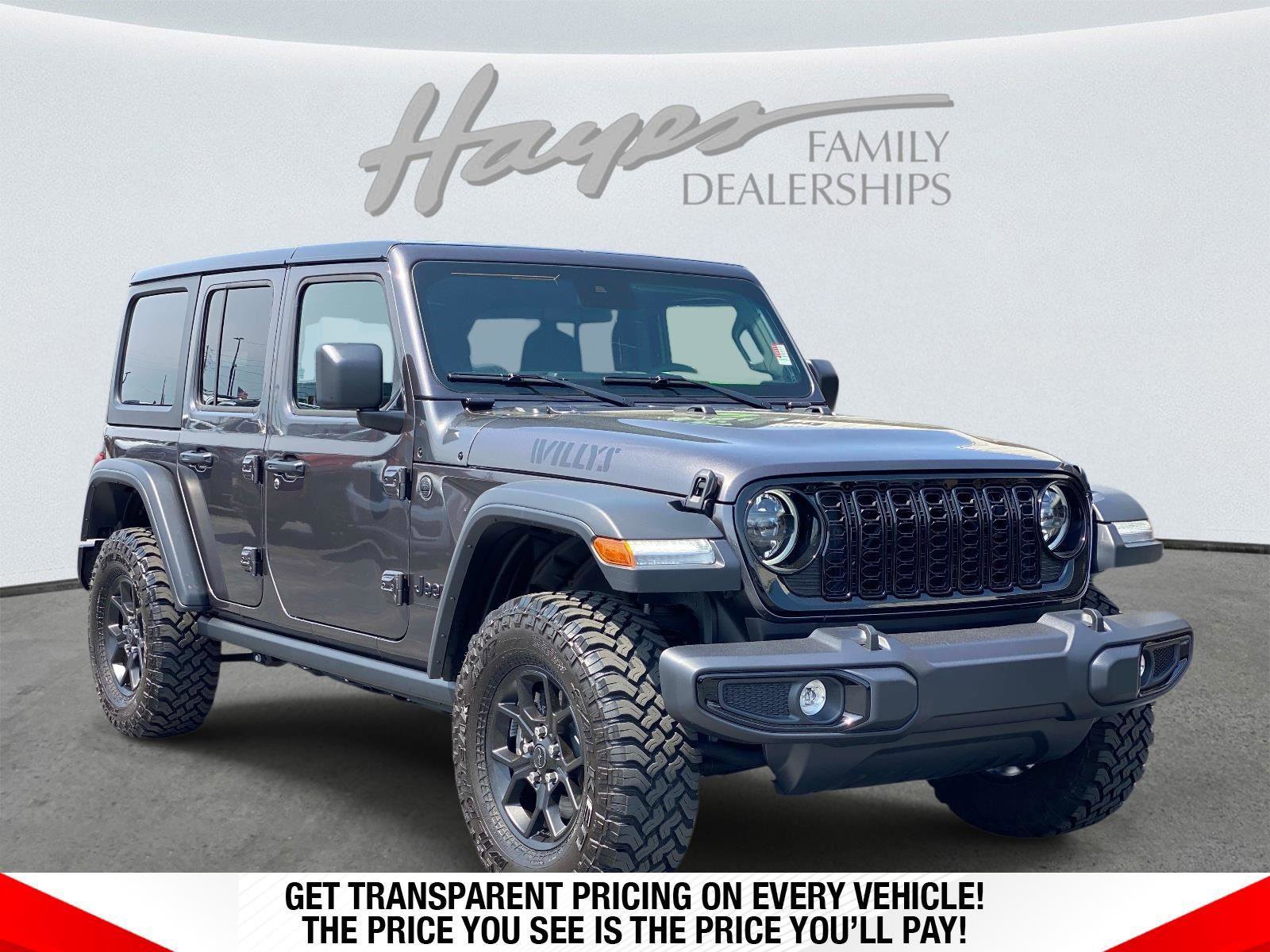 Used 2025 Jeep Wrangler Willys AWD/4WD image 1