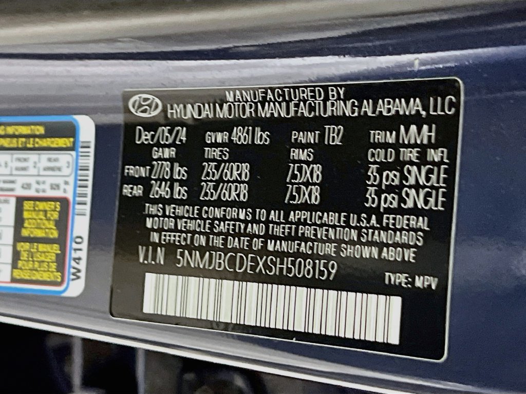 Certified 2025 Hyundai Tucson SEL AWD/4WD image 26