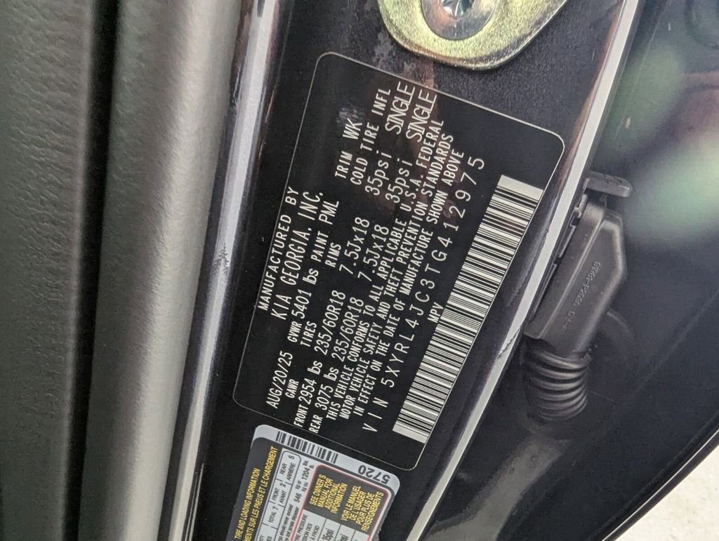 New 2026 Kia Sorento S w/ S Panoramic Sunroof Package FWD image 31