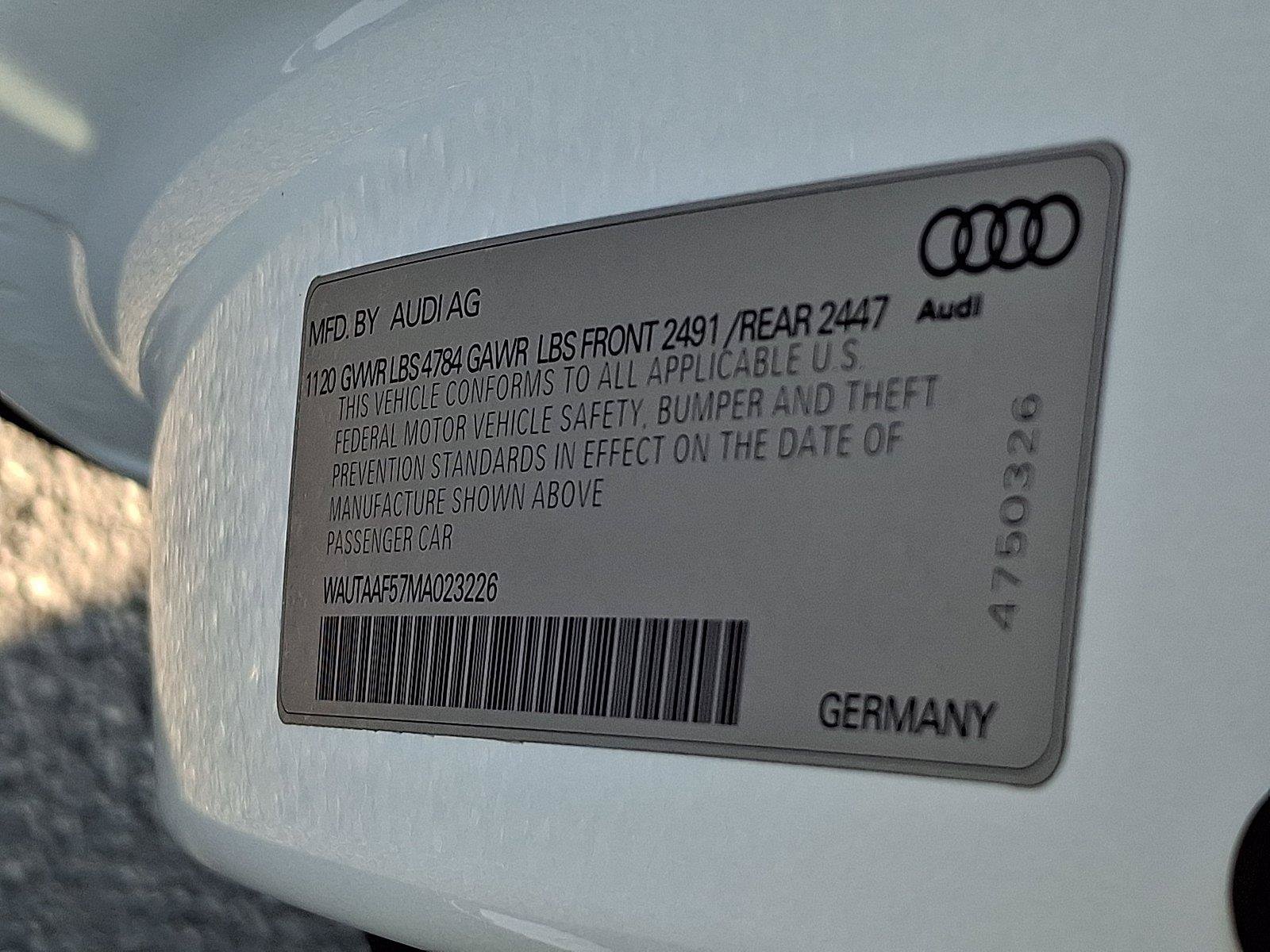 Used 2021 Audi A5 2.0T Premium Plus w/ Premium Plus AWD/4WD image 28