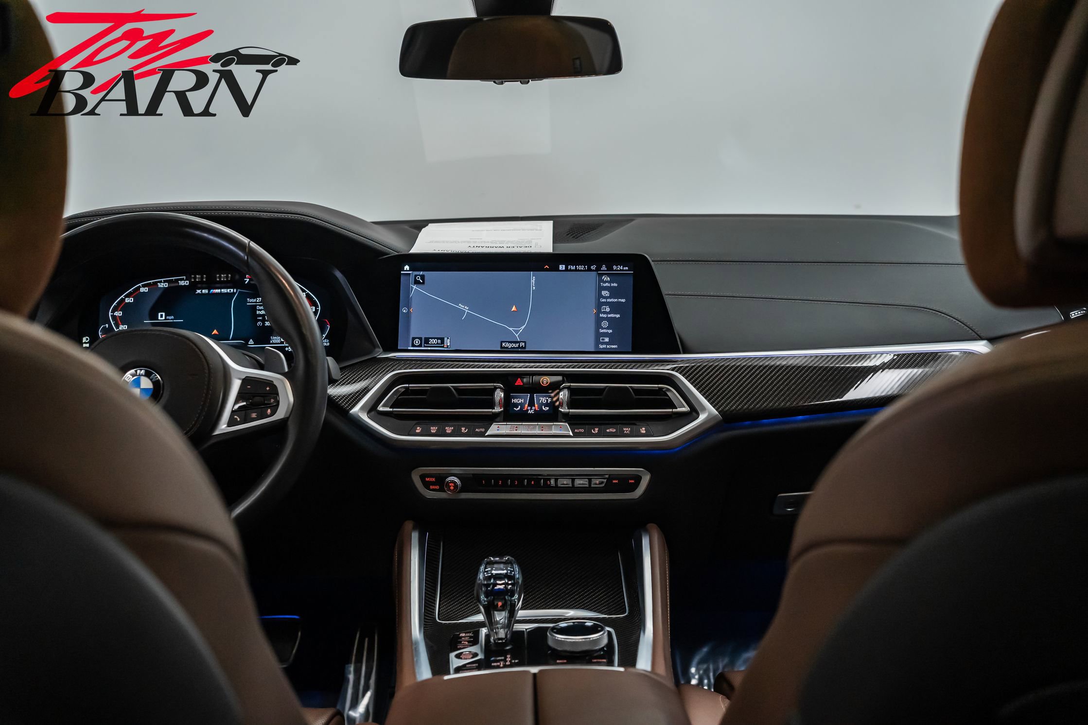 Used 2020 BMW X6 M50i w/ Executive Package image 49