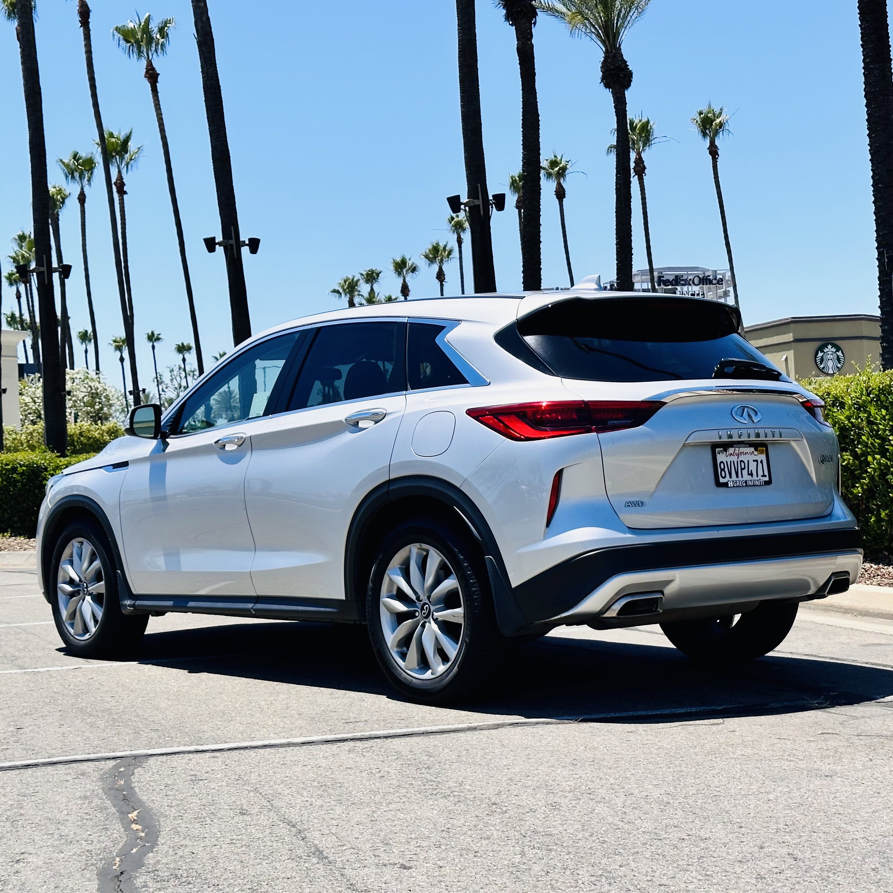 Used 2021 INFINITI QX50 Pure image 18