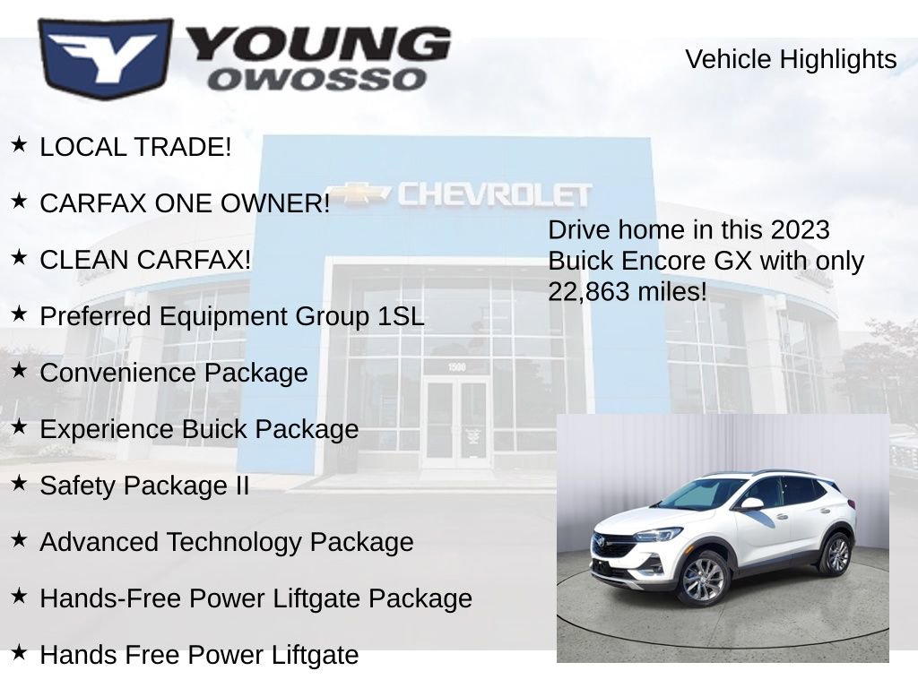 Used 2023 Buick Encore GX Essence w/ Advanced Technology Package AWD/4WD image 8