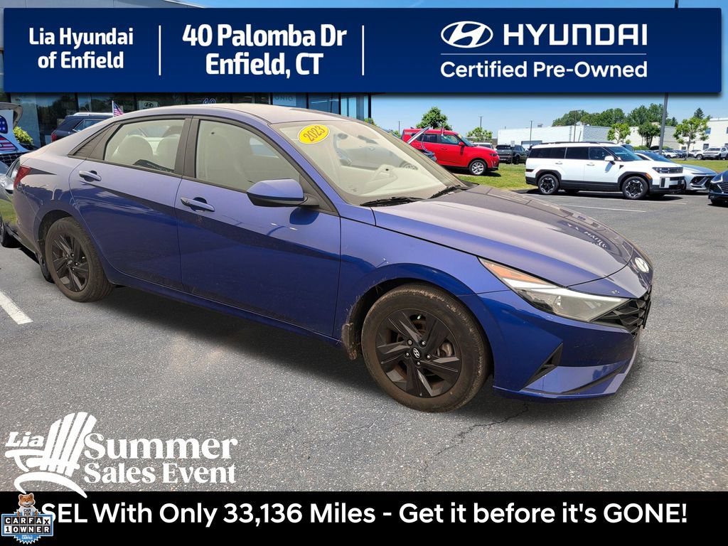 Certified 2023 Hyundai Elantra SEL FWD image 1