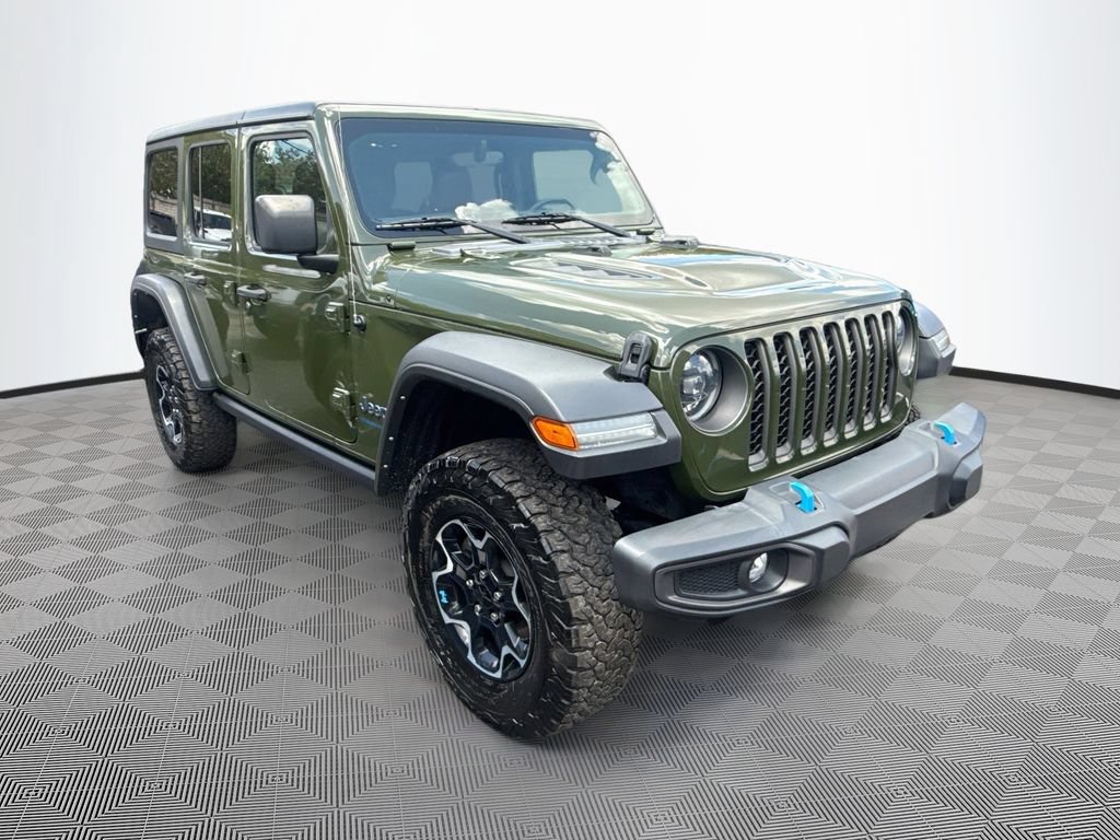 Used 2023 Jeep Wrangler Unlimited Rubicon 4xe w/ Cold Weather Group AWD/4WD image 4