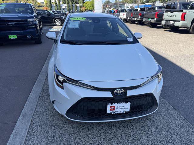 Certified 2021 Toyota Corolla LE FWD image 10