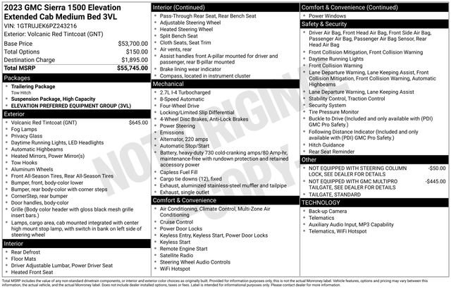 Certified 2023 GMC Sierra 1500 Elevation AWD/4WD image 6