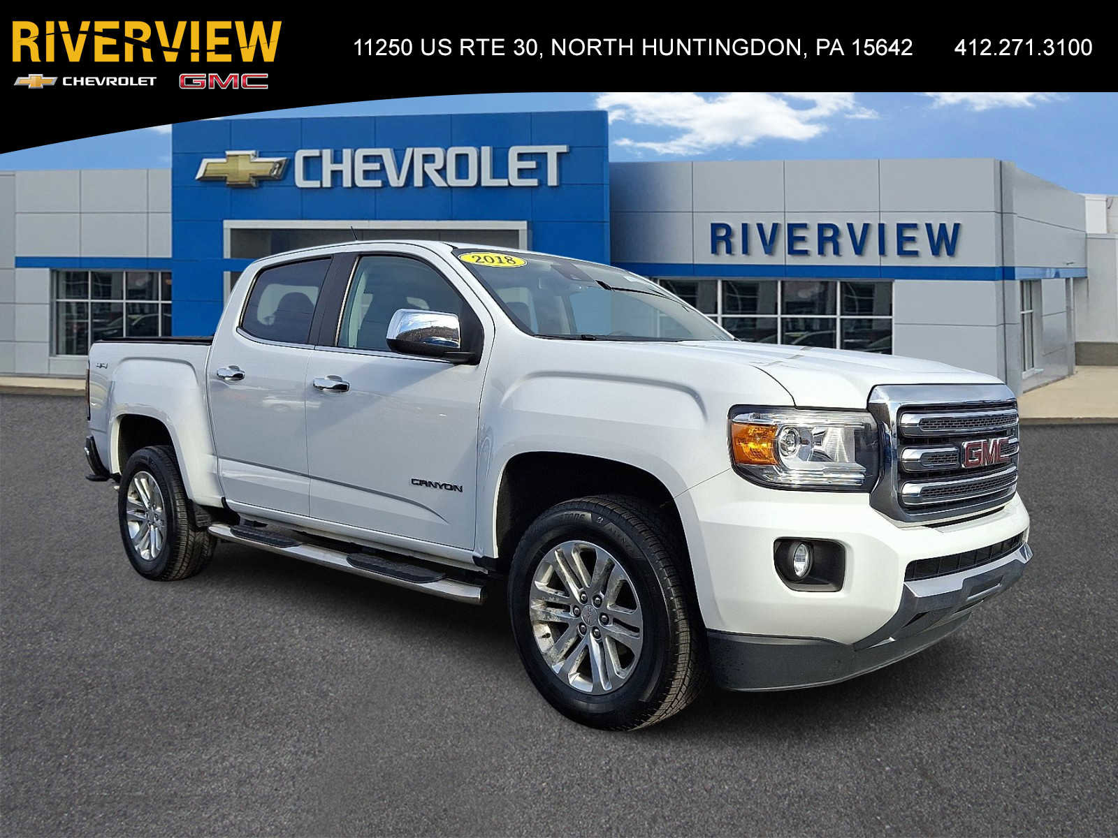 Used 2018 GMC Canyon SLT w/ Driver Alert Package image 1