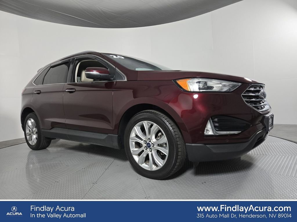 Used 2020 Ford Edge Titanium w/ Class II Trailer Tow Package image 1