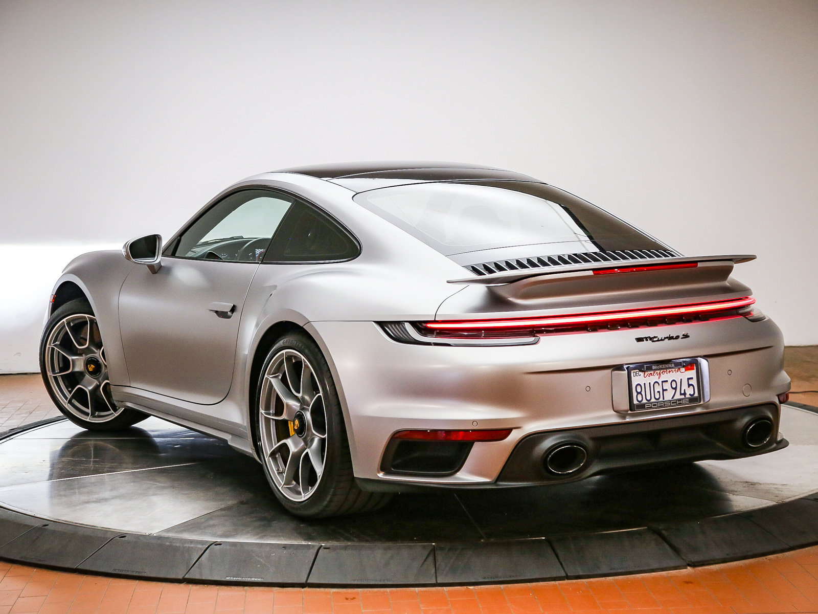 Certified 2021 Porsche 911 Turbo S AWD/4WD image 3
